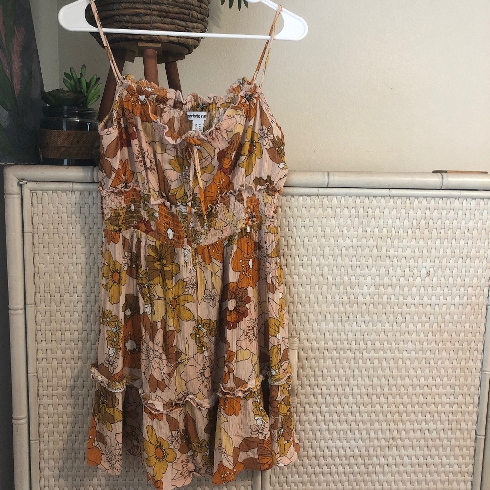 ** Charlotte Russe ** Vintage Floral Dress
